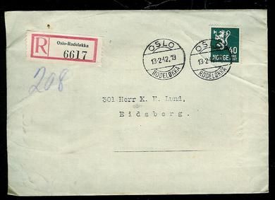OSLO  RODELØKKA 13.2.42