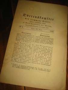 Overenskomster med fremmede Stater: 1892,nr 001, Convention.
