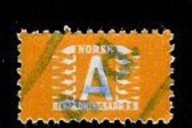 Orange merke A 40 - 50 tallet