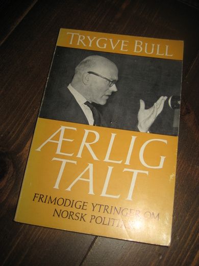 BULL: ÆRLIG TALT. 1963.