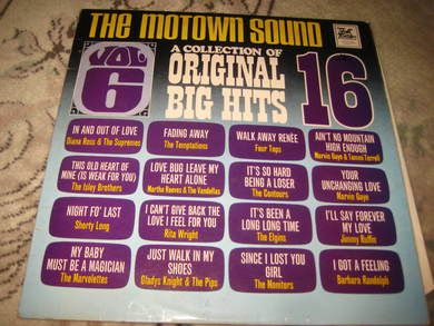 THE MOTOWN SOUND: A COLLECTION OF 16 ORIGINAL BIG HITS STML 11074 1967