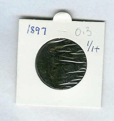 1897 ONE PENNY