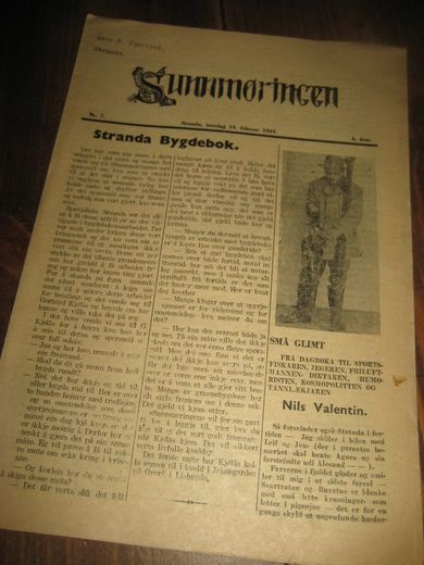 1949 nr 007 Sunnmøringen 19 februar