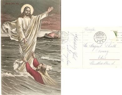 Kort fra Jenny Nystrøm 1913
