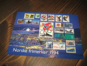 1994, Norske frimerker. Utgitt av postverket. FF 40/94.