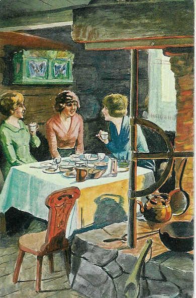 Et meget pent kort fra tidleg 1900.