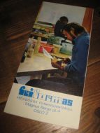 Pedagogisk Formingsmateriell, reklame, 80 tallet.