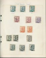 Lot spanske   frimerker fra 1939-40
