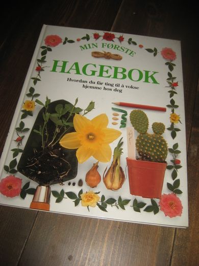MIN FØRSTE HAGEBOK. 1996.