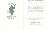 Trykksak fra Gjensidige Forsikring, 60-70 tallet
