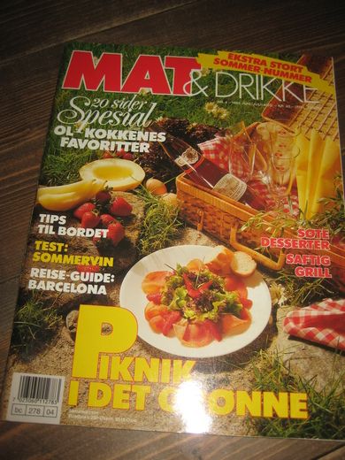 1992 nr 004 MAT & DRIKKE