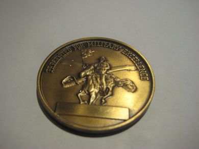 PRESENTED FOR MILITARY EXCELLENCE THE FIRST TEAM