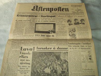 1935 nr 279 Aften Aftenposten