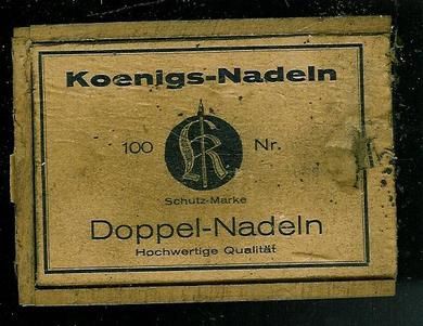 Treeske uten innhold fra Tysk fabrik på 20 tallet