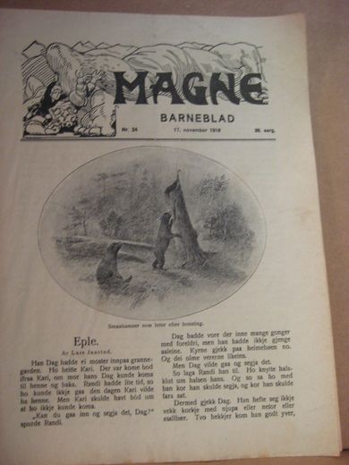 1918 nr 024 MAGNE BARNEBLAD