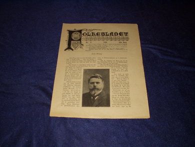 1909 nr 009 Folkebladet