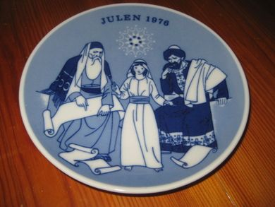 1976 Juleplatte fra Porsgrunn Jesus i tempelet