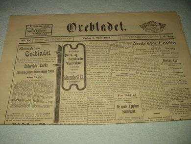 1902 nr 078 Lørdag Ørebladet
