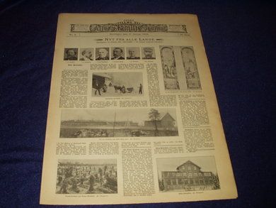 1904 nr 003 Tilæg fra Alleras Familie Journal NYT FRA ALLE LANDE
