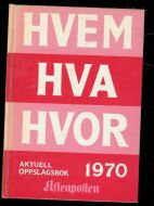 1970, HVEM HVA HVOR.