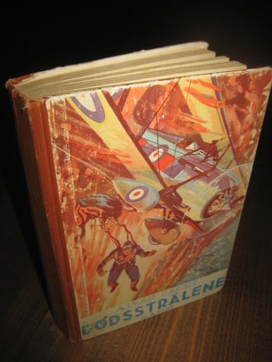 ZACHE: DØDSSTRÅLENE. Flyveroman for gutter. 1933.