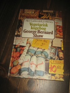Minney: George Bernard Shaws vegitariske kogebog. 1972.