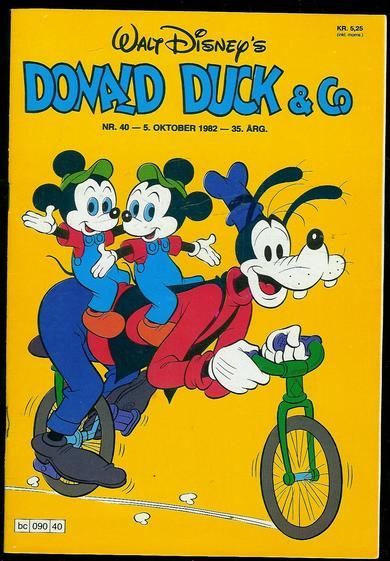 1982 nr 040 Donald Duck & Co