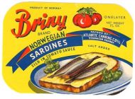 Briny NORWEGIAN SARDINES
