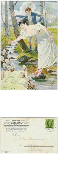 Pent kort fra 1904