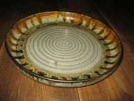 Meget pent EGERSUND fat, ca 30 cm i diameter. 60 tallet. 