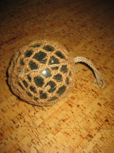 Pen meget stor kavlkule brukt ved garnfiske i gamle dager stor pen hamp 30-40 tallet