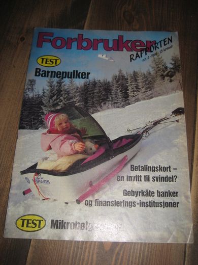 1991 nr 002 Forbruker RAPPORTEN