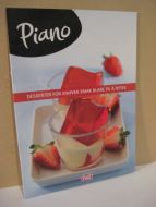 Piano. DESSERTER FOR ENHVER SMAK KLARE TIL Å NYTES. 80 tallet.