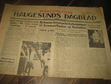 1952 nr 028 HAUGESUNDS DAGBLAD