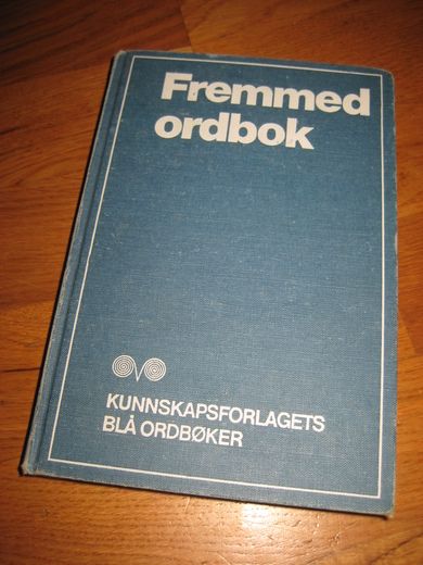 FREMMED ORDBOK. 1991. 