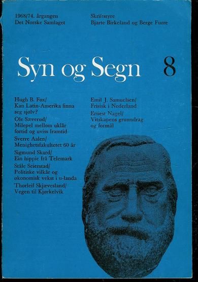 1968 nr 008 Syn og Segn