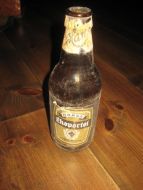 HANSA Eksportøl flaske fra 60 tallet. 
