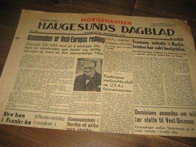 1948 nr 236 HAUGESUNDS DAGBLAD