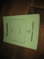 Ubrukt MELDINGSBOK GRUNNSKOLEN I STAVANGER 80 tallet