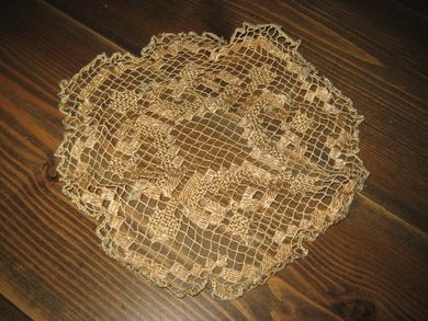 Rund brikke ca 20 cm diameter