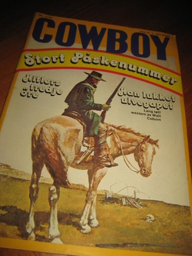 1977 nr 007 PÅSKENUMMER COWBOY