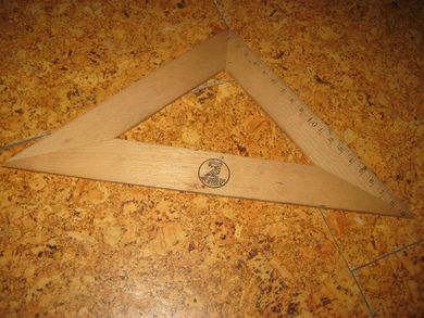 ASPABEDA TREKANTA LINJAL 40-50 tallet