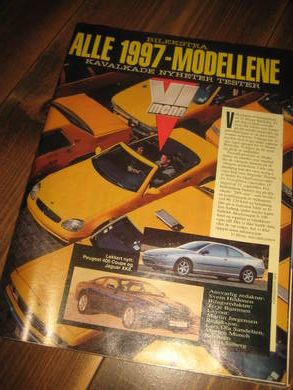 ALLE 1997 MODELLENE BILEKSTRA ALLE MENN uten omslag