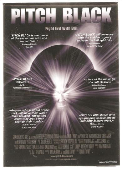PITCH BLACK 103 min 15 år