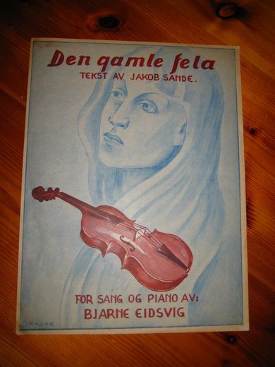 Den gamle fela. 40 tallet.