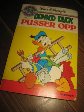 DONALD DUCK PUSSER OPP Bok nr 53 1 utgave
