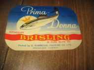 PRIMA DONNA BRISLING IN PURE OLIVE OIL