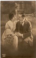 Eldre postkort fra tidleg 1900,.