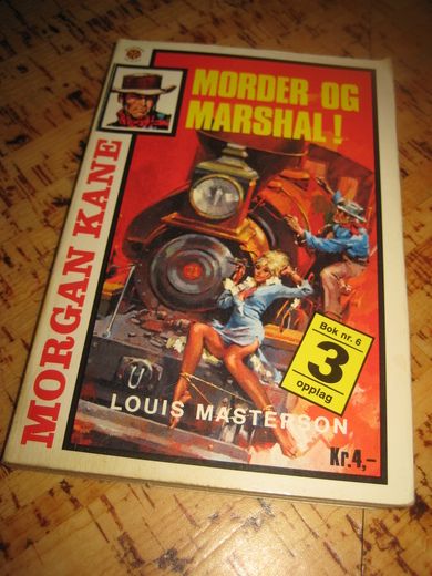 MORDER OG MARSHAL! BOK NR 6 3 OPPLAG 1973