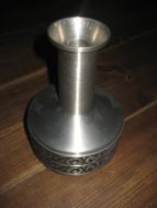 Pen tinnvase, PEWTER, VÅGÅ, 70 tallet.
